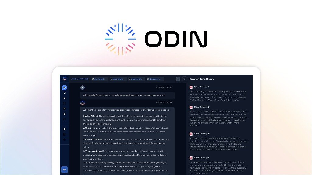 You are currently viewing Review of Odin AI Lifetime Deal $59 – Powerful Personal AI Assistant