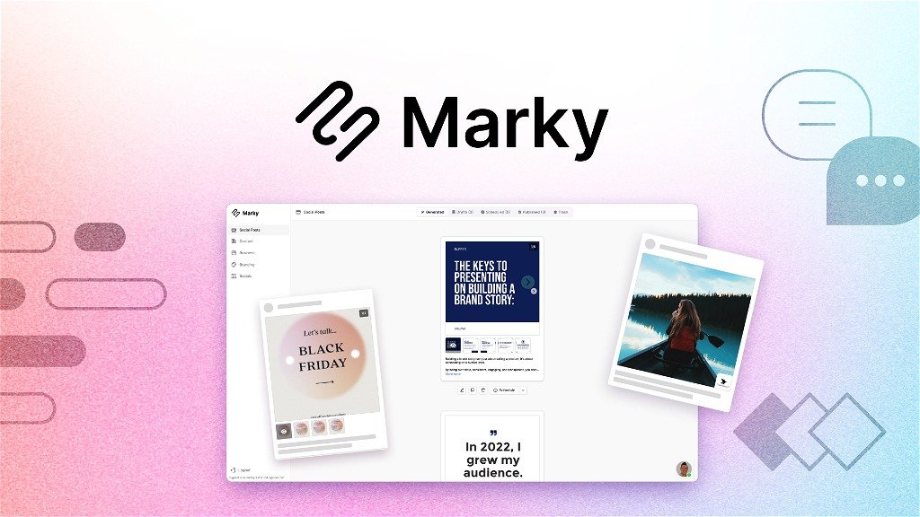 You are currently viewing Marky Lifetime Deal $59 | Best Marky Review 2024 – Generate & Schedule Social Media Content