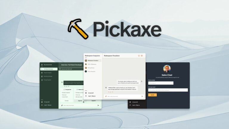 Pickaxe Lifetime Deal