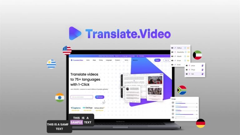 Translate Video Lifetime deal